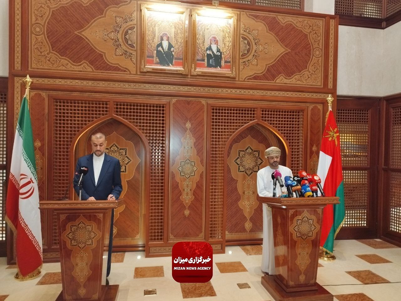 امیرعبداللهیان در نشست با همتای عمانی: تهران و مسقط درباره توقف جنگ و نسل‌کشی در غزه توافق دارند