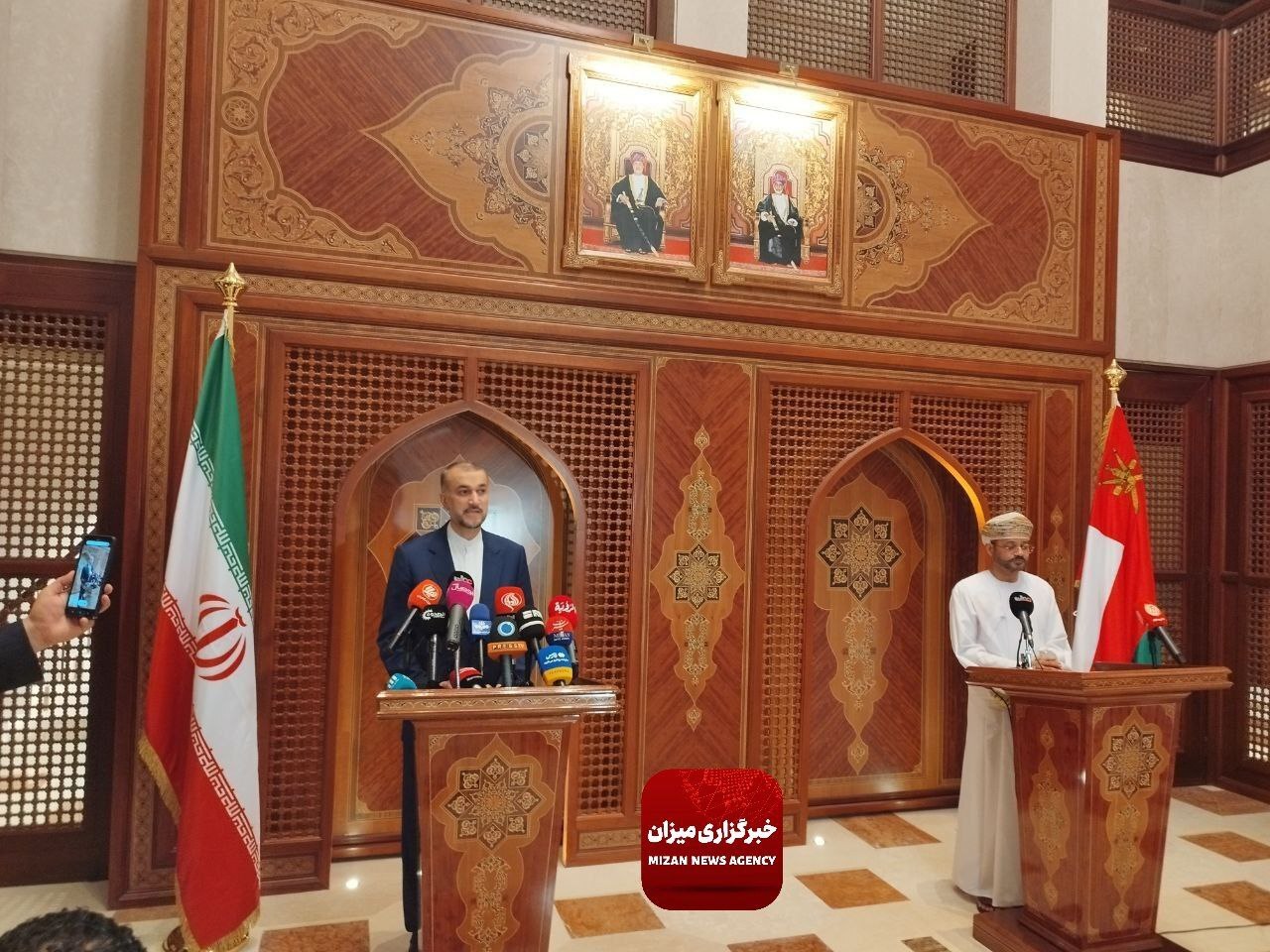 امیرعبداللهیان در نشست با همتای عمانی: تهران و مسقط درباره توقف جنگ و نسل‌کشی در غزه توافق دارند