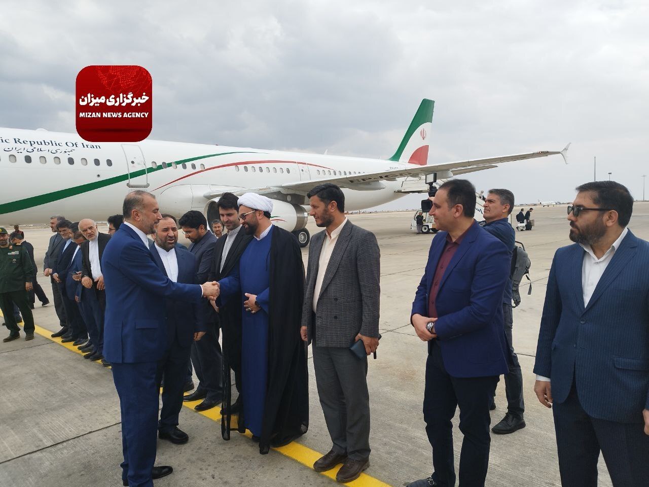 امیرعبداللهیان وارد دمشق شد