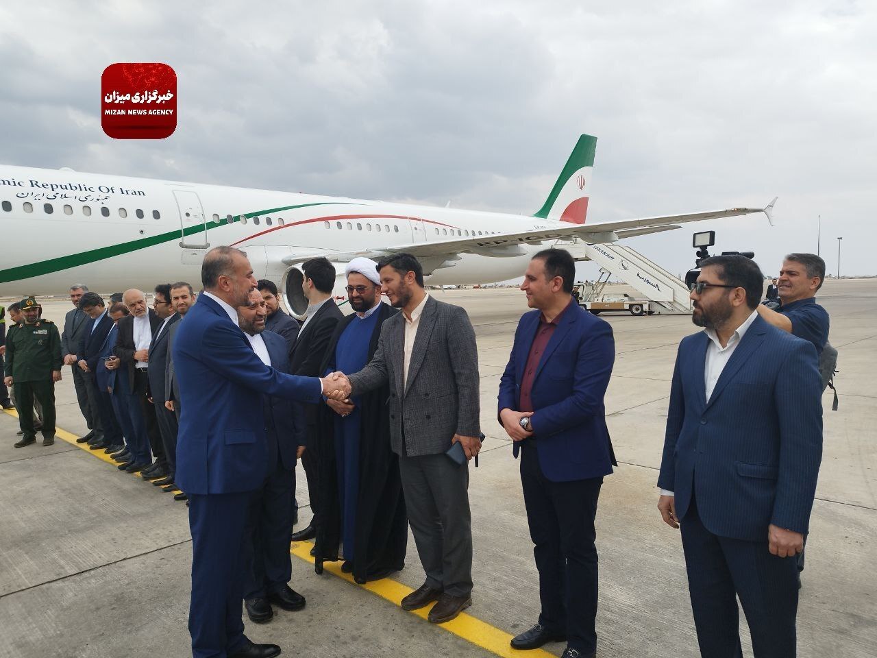 امیرعبداللهیان وارد دمشق شد