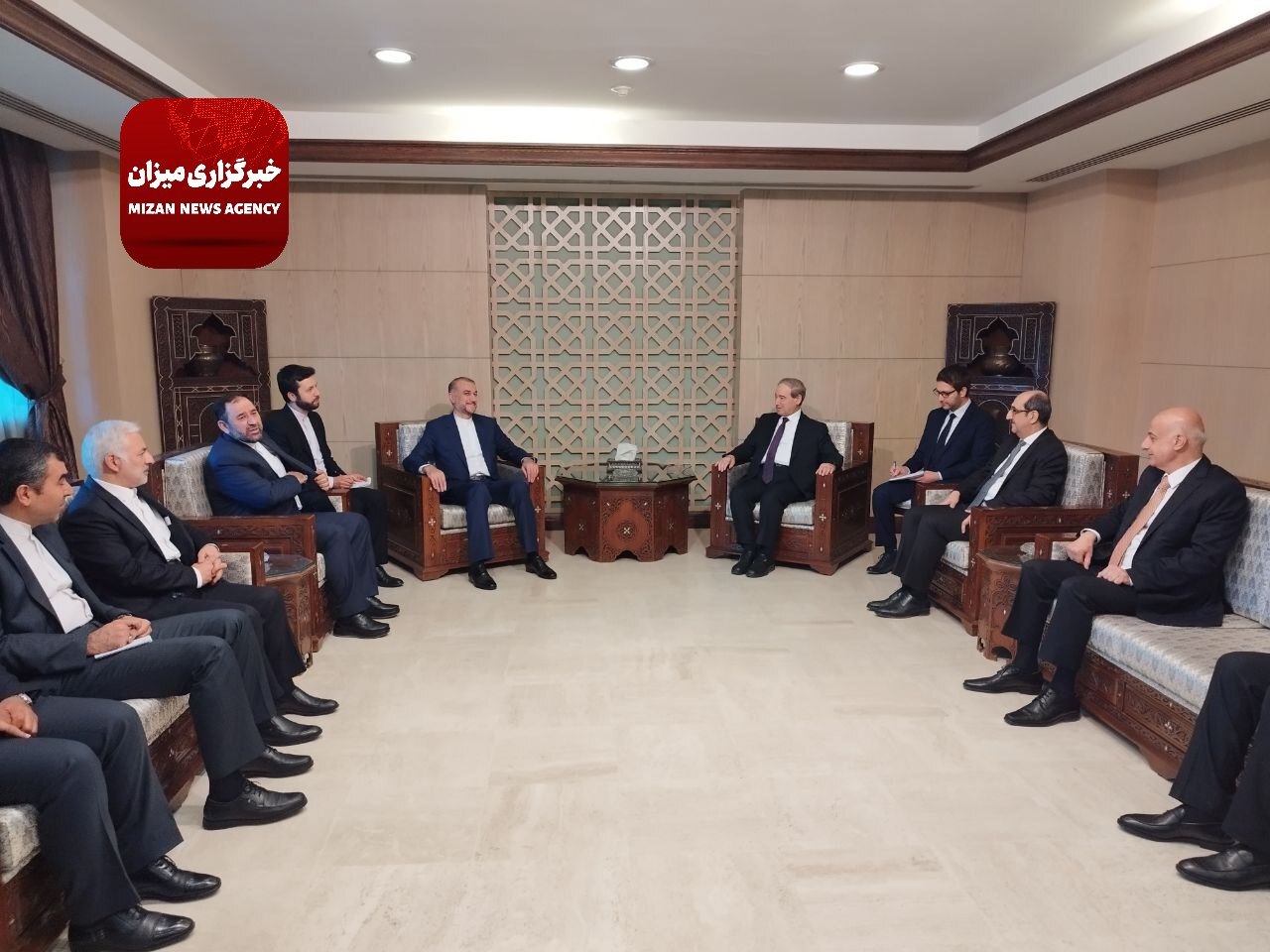 امیرعبداللهیان در دمشق/ وزیران امور خارجه ایران و سوریه دیدار کردند