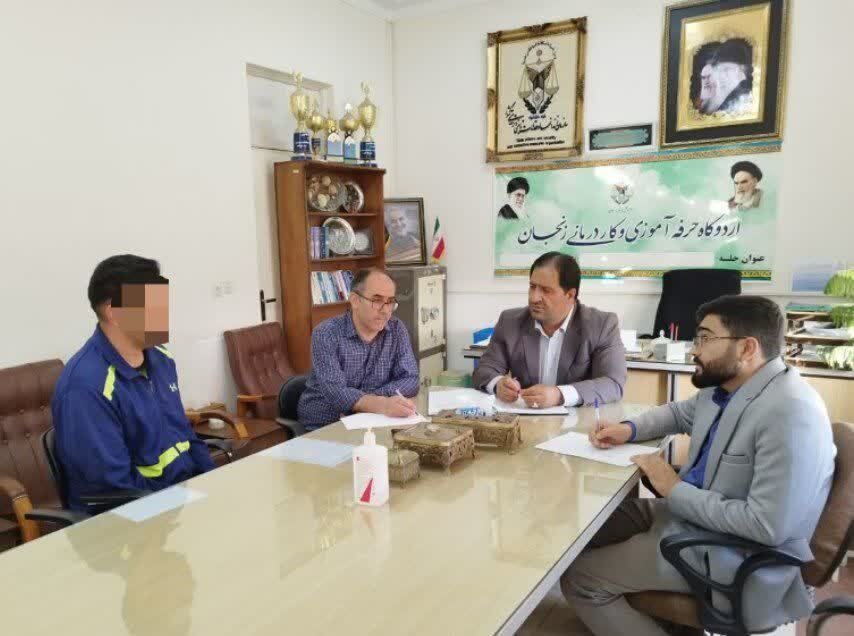 بازدید حجت الاسلام و المسلمین فرجی برحق از مرکز شوق زندگی زنجان