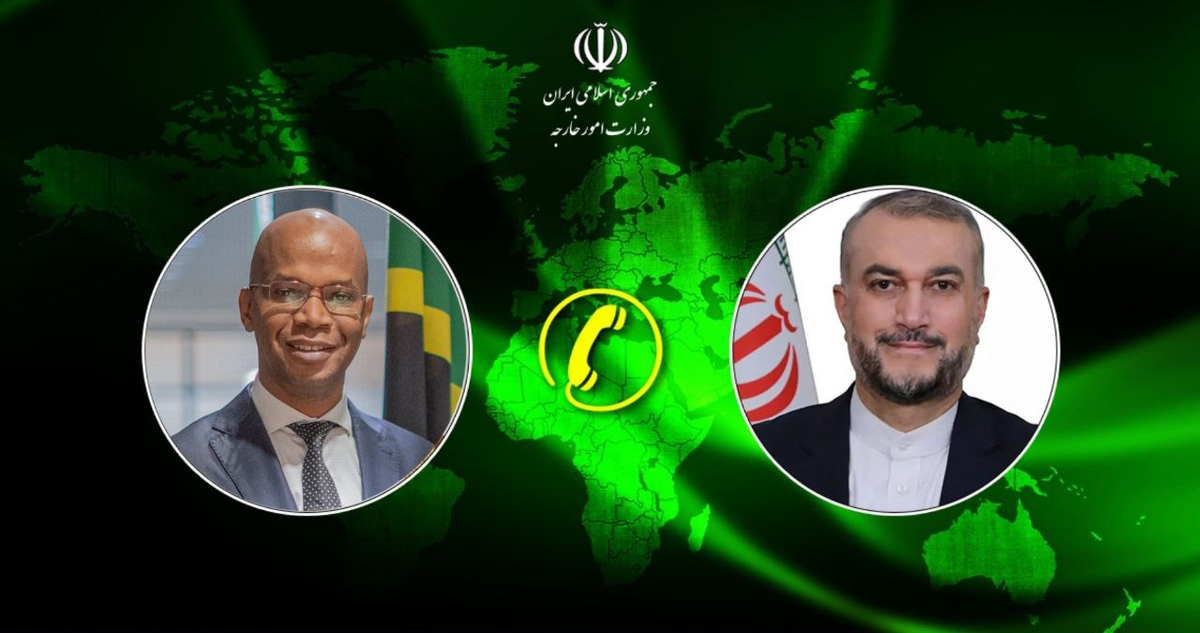 رایزنی تلفنی وزیران امور خارجه ایران و تانزانیا درباره توسعه روابط رایزنی تلفنی وزیران امور خارجه ایران و تانزانیا درباره توسعه روابط