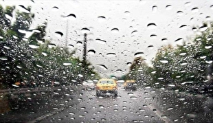 تصاویری از بارش باران در استان  فارس