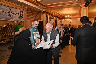 تجلیل کانون بسیج هیئت کشتی تهران از خانواده شهداء کشتی‌