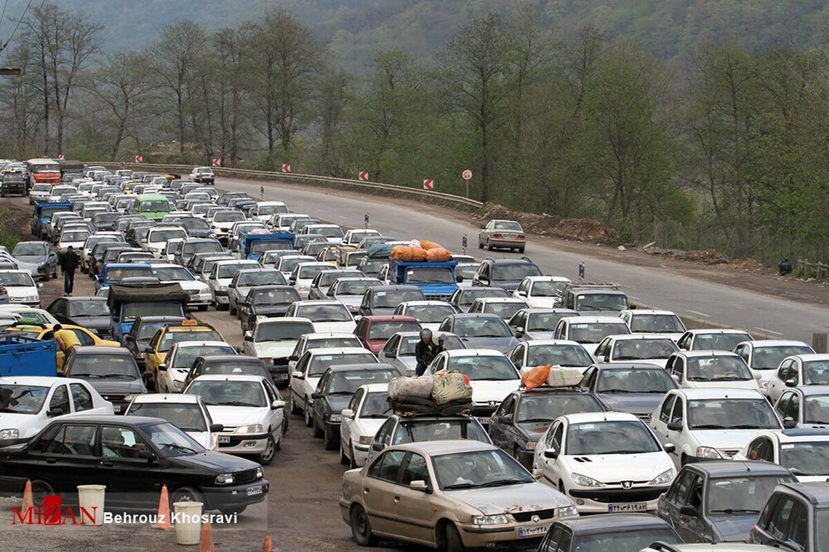 وضعیت ترافیکی و آب‌وهوایی جاده‌ها و استان‌های کشور در روز چهارم نوروز