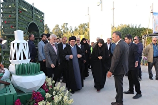 رئیس کل دادگستری استان فارس از کمپ اسکان مسافران نوروزی باغ جنت شیراز بازدید کرد