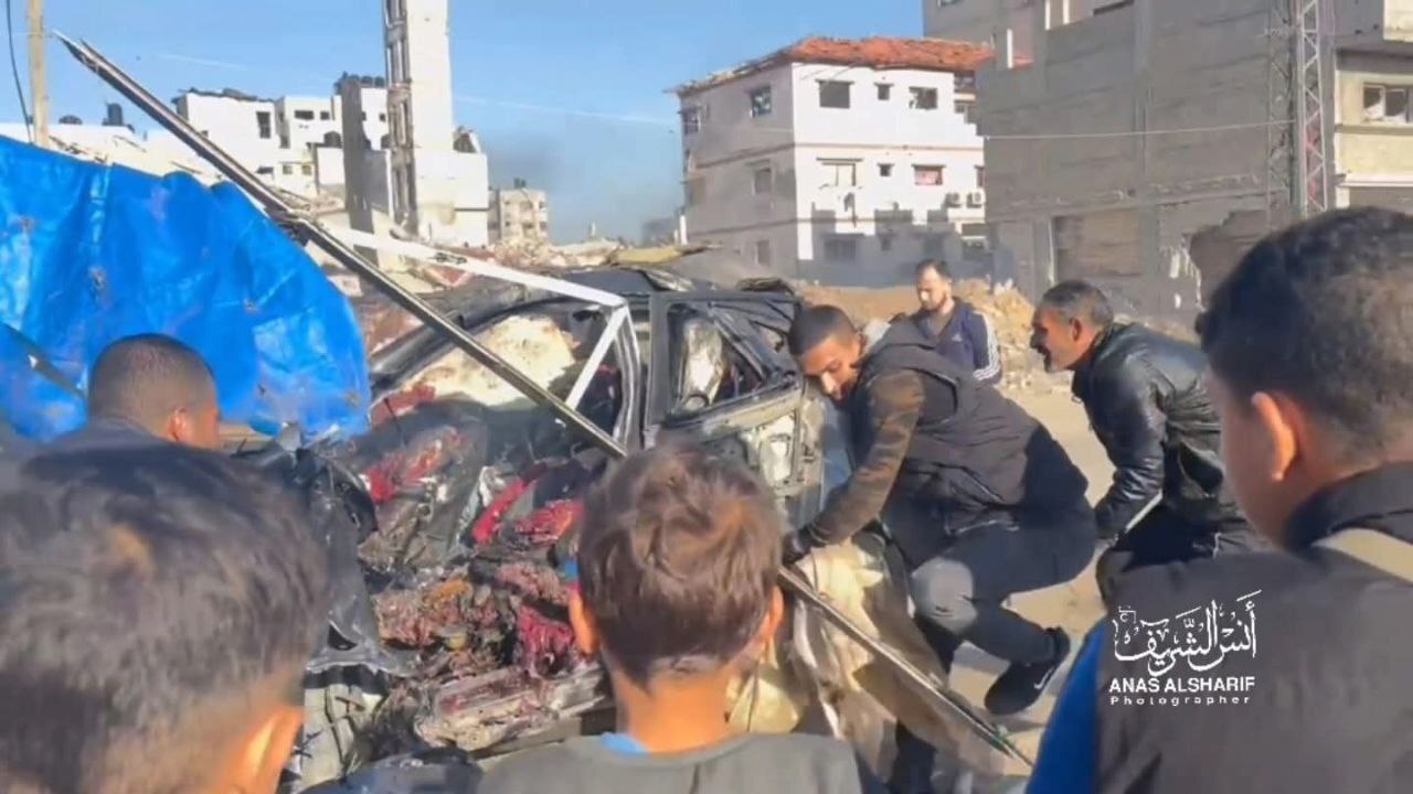 رژیم صهیونیستی مدرسه اسکان آوارگان را در الدرج بمباران کرد