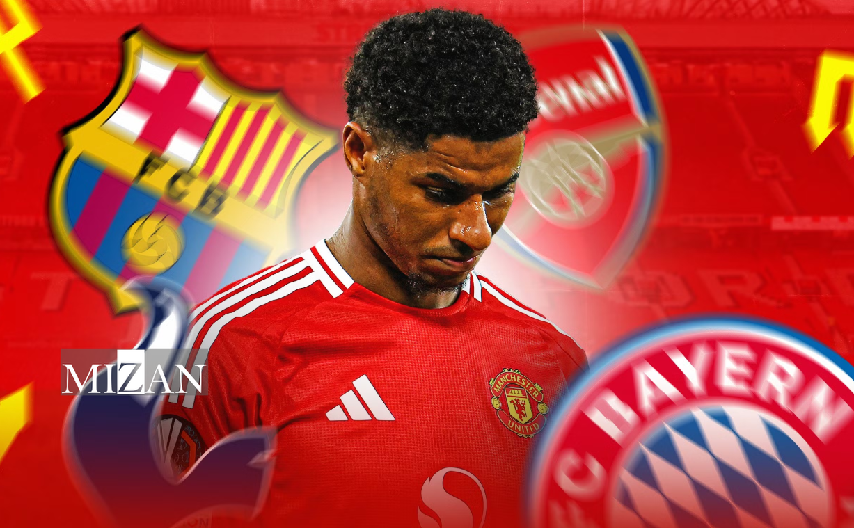 ۳ مقصد احتمالی مهاجم مغضوب آموریم؛ راشفورد در مسیر رونالدو! ۳ مقصد احتمالی مهاجم مغضوب آموریم؛ راشفورد در مسیر رونالدو!