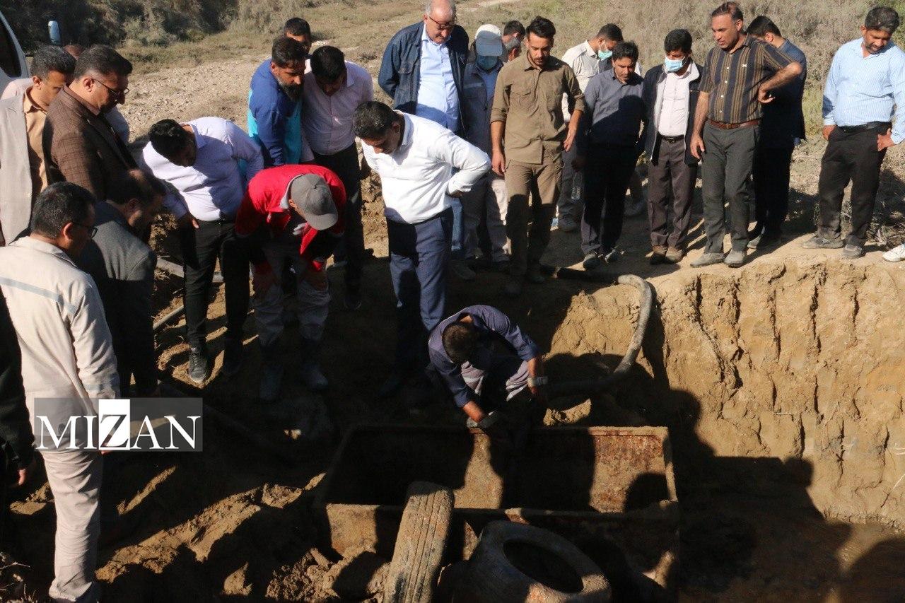 رئیس کل دادگستری هرمزگان: خط لوله دو کیلومتری سرقت سوخت هواپیما از خطوط انتقال در بندرعباس کشف شد