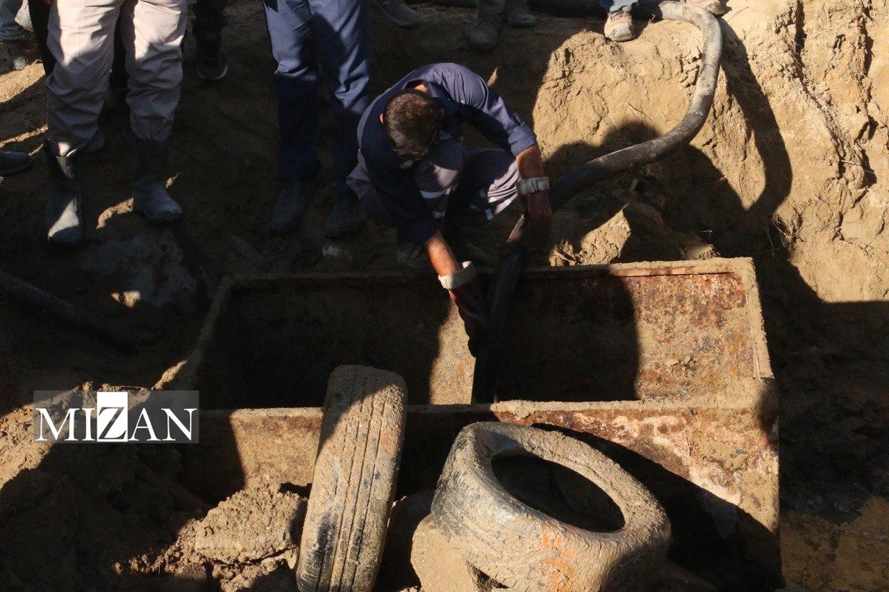 رئیس کل دادگستری هرمزگان: خط لوله دو کیلومتری سرقت سوخت هواپیما از خطوط انتقال در بندرعباس کشف شد