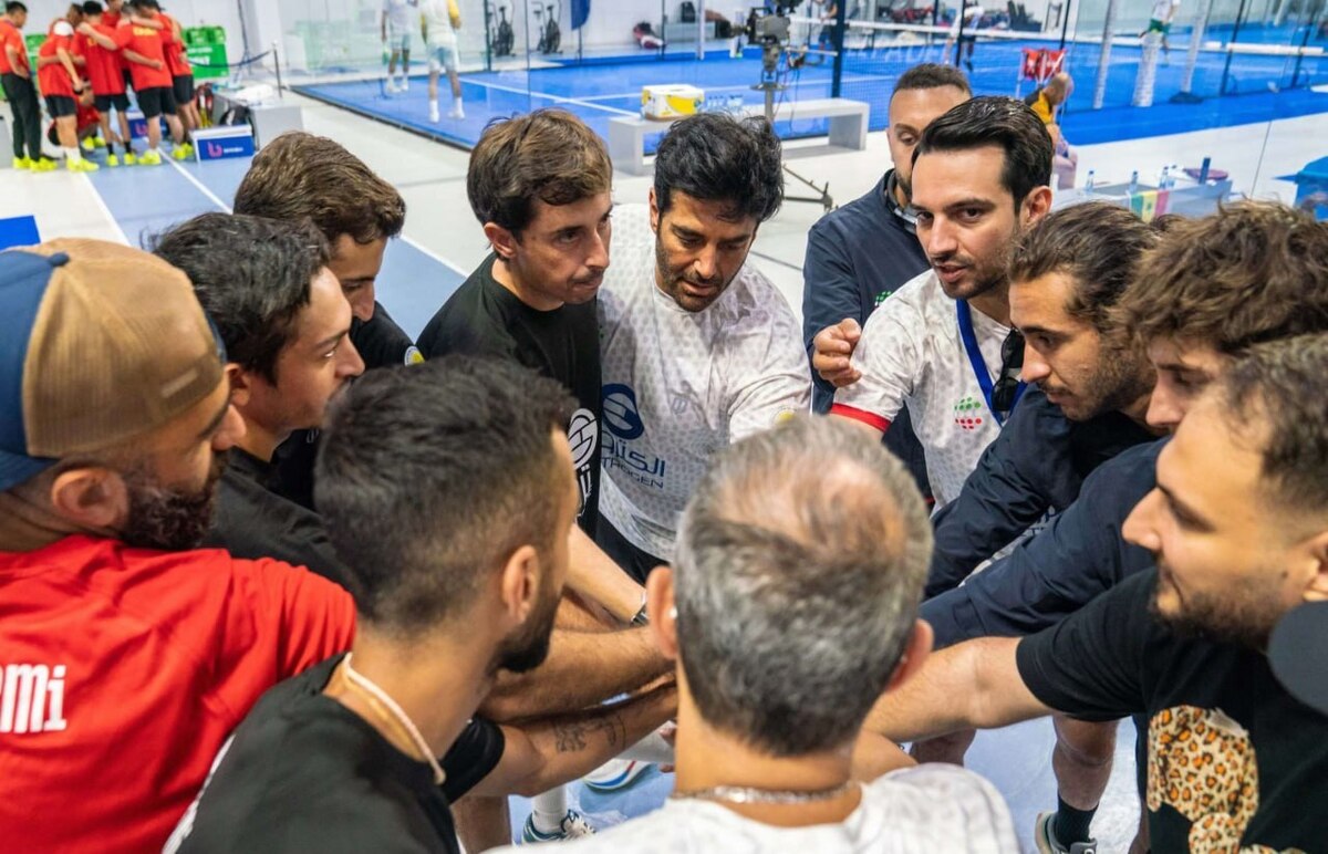 گلزار در تیم ملی پدل ایران ابقا شد