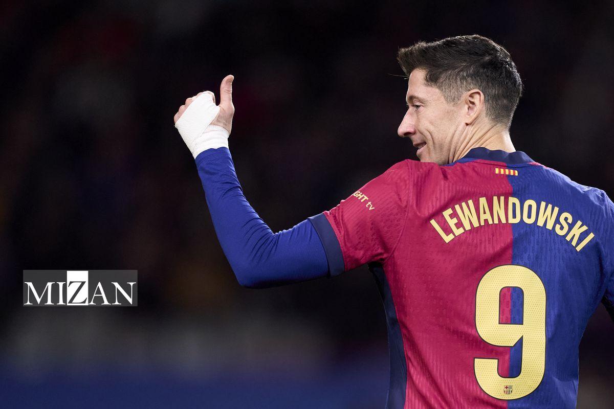 مهاجم آبی اناریها مورد غضب هواداران قرار گرفت/ لواندوفسکی: شکست مقابل اتلتیکو درس عبرتی برای بارسلوناست مهاجم آبی اناریها مورد غضب هواداران قرار گرفت/ لواندوفسکی: شکست مقابل اتلتیکو درس عبرتی برای بارسلوناست