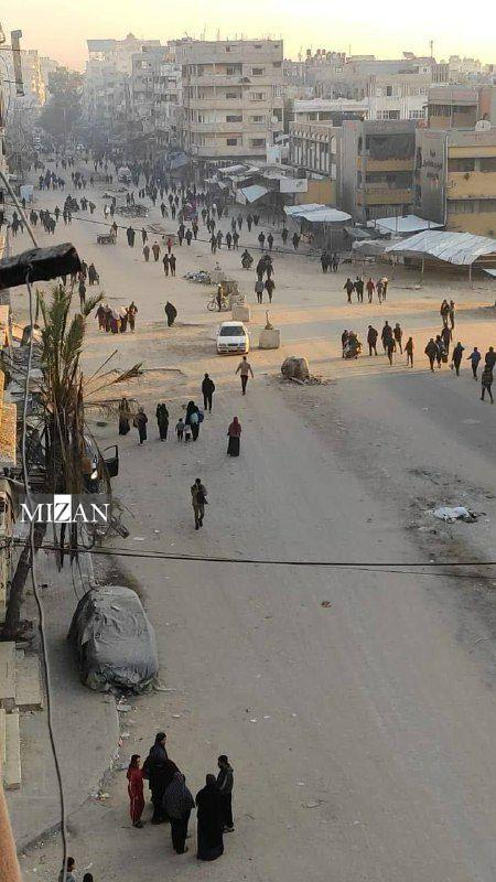 بازگشت ساکنان غزه به خانه پس از ماهها آوارگی بازگشت ساکنان غزه به خانه پس از ماهها آوارگی