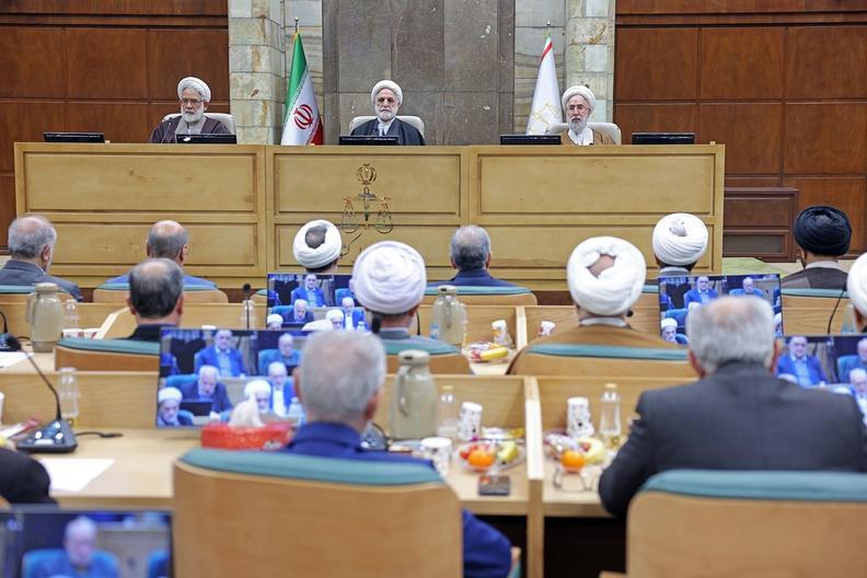 بازدید رئیس قوه قضاییه از شعب دیوانعالی کشور اخبار هفته