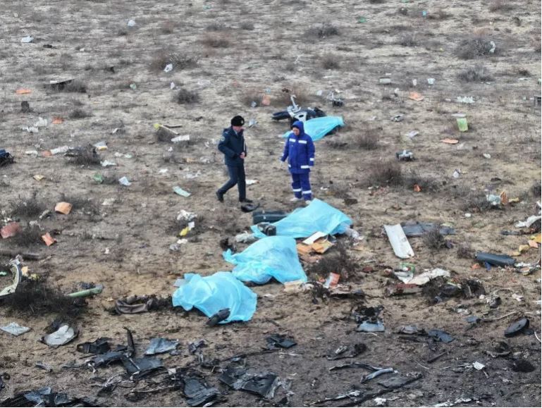 سقوط هواپیمای مسافربری جمهوری آذربایجان در قزاقستان