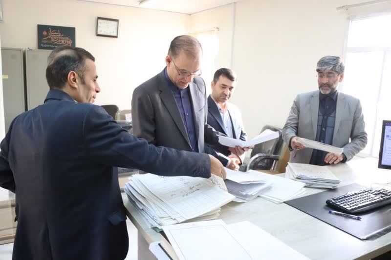 بازدید رئیس دادگستری استان آذربایجان غربی و رسیدگی به مشکلات یک واحد تولید