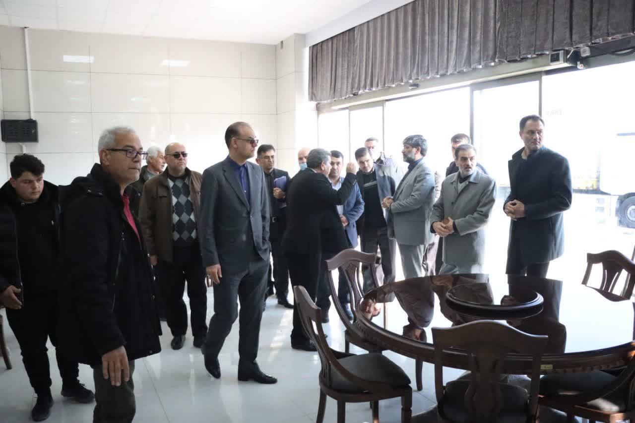 بازدید رئیس دادگستری استان آذربایجان غربی و رسیدگی به مشکلات یک واحد تولید بازدید رئیس دادگستری استان آذربایجان غربی و رسیدگی به مشکلات یک واحد تولید