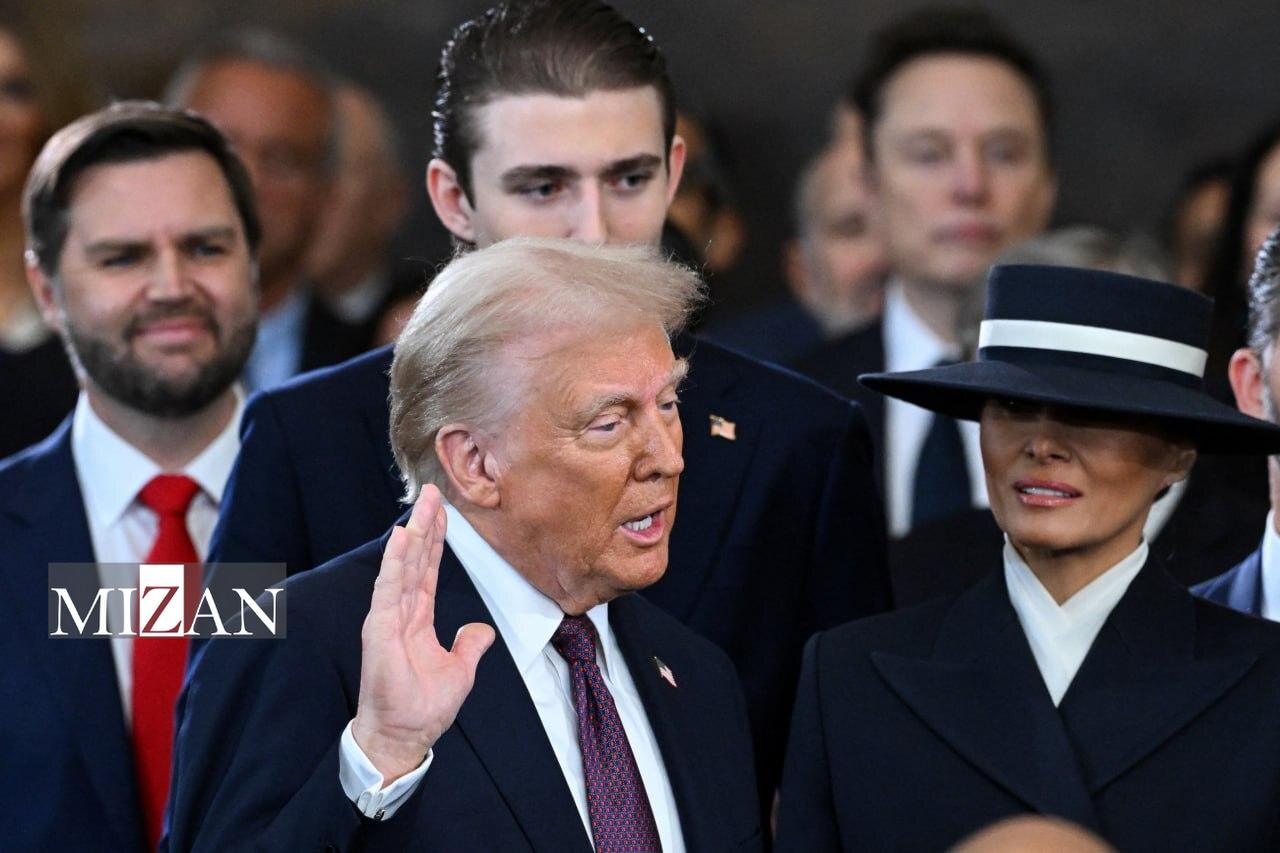 ترامپ سوگند یاد کرد و رئیس‌جمهور آمریکا شد