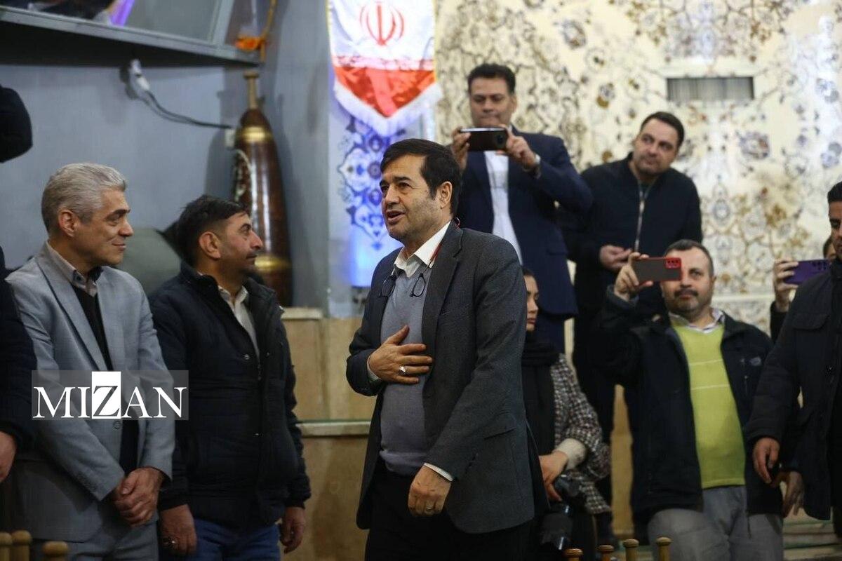 حضور وزیر ورزش و جوانان در مراسم زنگ انقلاب اسلامی + فیلم و عکس