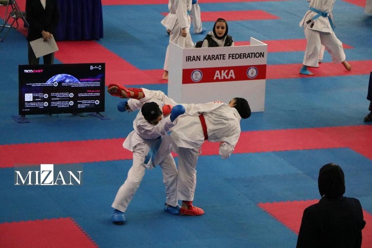 کاراته قهرمانی زنان کشور| نفرات برتر ۳ وزن مشخص شدند