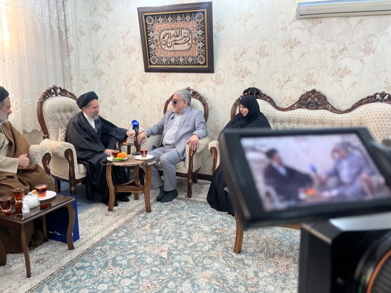 دیدار نمایندگان رهبری با جانبازان