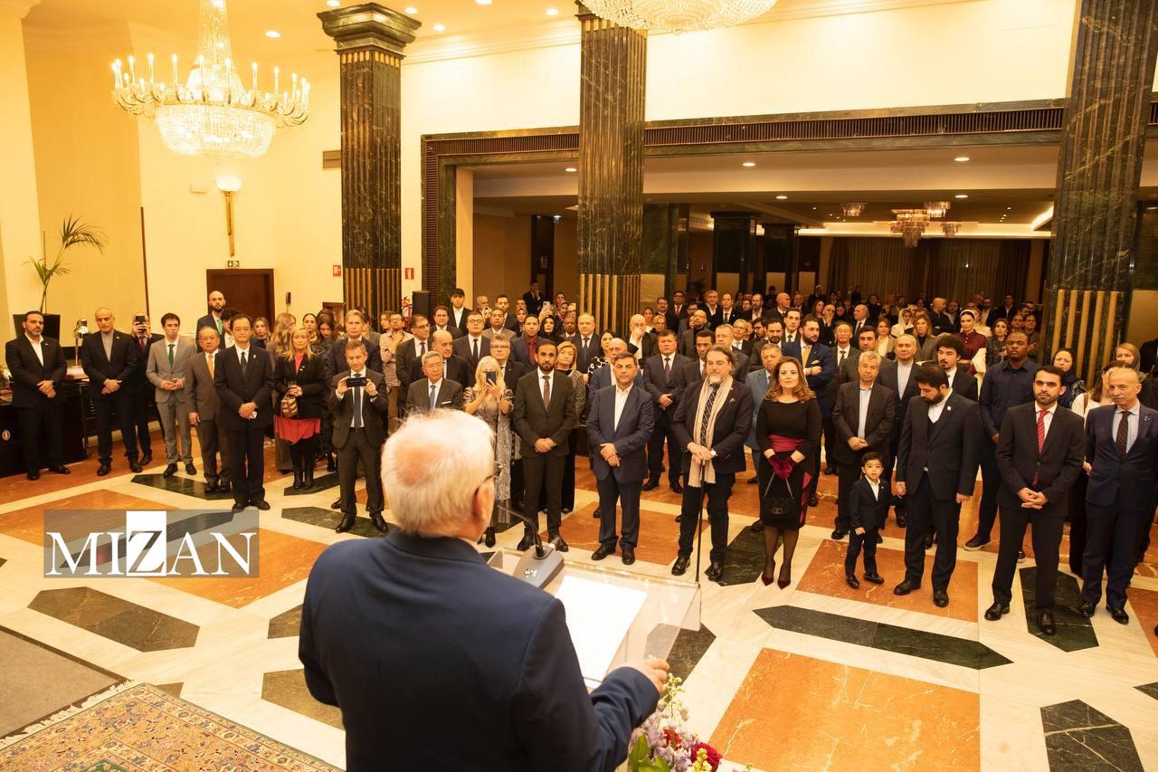 برگزاری مراسم چهل و ششمین سالگرد پیروزی شکوهمند انقلاب اسلامی ایران در مادرید برگزاری مراسم چهل و ششمین سالگرد پیروزی شکوهمند انقلاب اسلامی ایران در مادرید