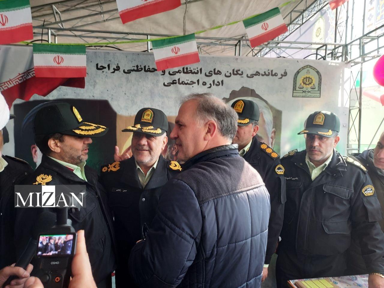 حضور مقامات لشکری و کشوری در چهل‌و‌ششمین جشن پیروزی انقلاب اسلامی