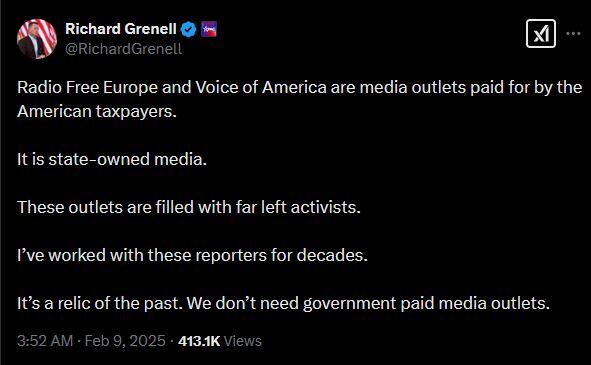 چرا ایلان ماسک خواستار تعطیلی صدای آمریکا و رادیو آزاد اروپا شد؟ چرا ایلان ماسک خواستار تعطیلی صدای آمریکا و رادیو آزاد اروپا شد؟