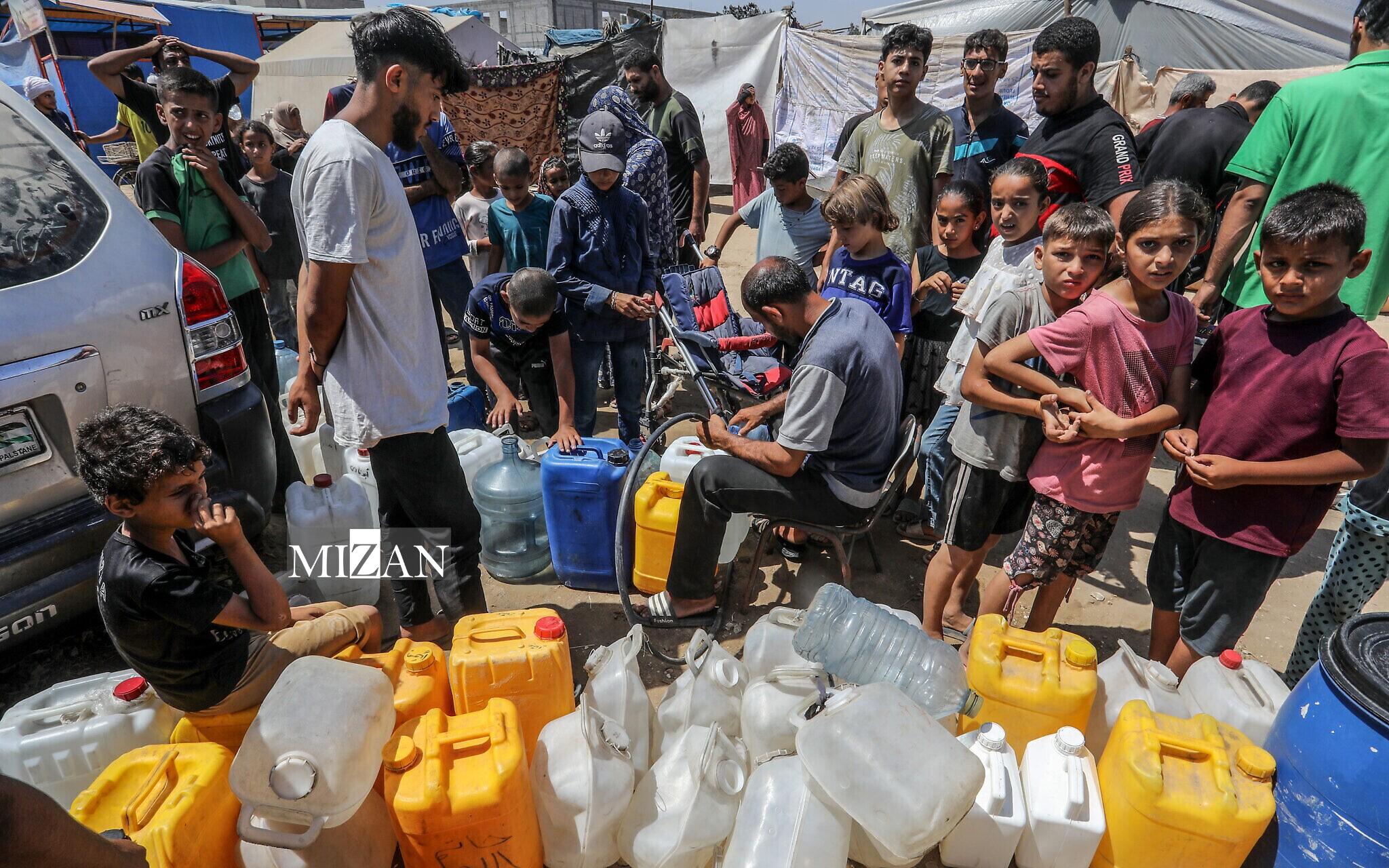 اقدام‌های عمدی رژیم صهیونیستی برای محروم کردن مردم غزه از دسترسی به آب