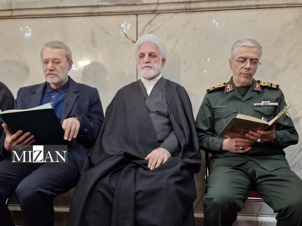 برگزاری مراسم بزرگداشت شهیدان حجج‌الاسلام والمسلمین رازینی و مقیسه در مدرسه عالی شهید مطهری