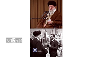 اشاره رهبر انقلاب به حضور سال گذشته شهید رئیسی در نمایشگاه توانمندی‌های تولید داخلی