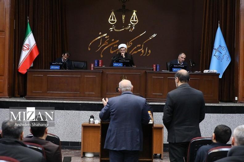 بیست و هفتمین جلسه دادگاه رسیدگی به اتهامات منافقین جزئیات حادثه تروریستی شهادت حججاسلام والمسلمین رازینی و مقیسه /