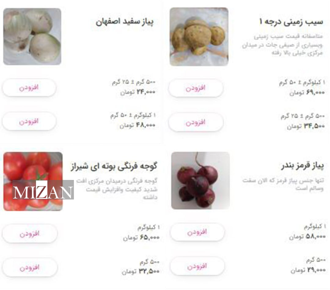 آشفتگی به بازار صیفی‌جات رسید؛ چرا صادرات بی‌رویه ادامه دارد؟آخرین وضعیت بازار صیفی‌جات؛ پرش قیمت سیب‌زمینی به ۷۰ هزار تومان