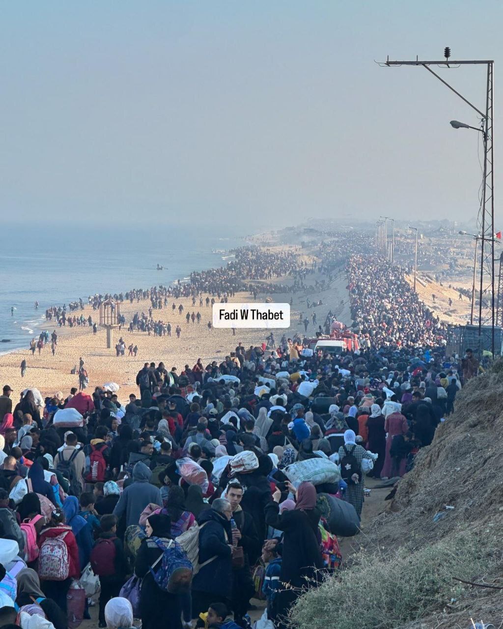 شکست طرح های رژیم صهیونیستی؛ هزاران آواره به شمال غزه بازگشتند