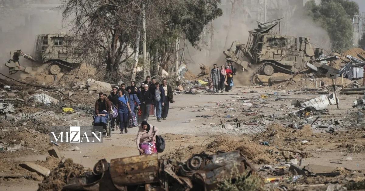 آوارگی اجباری مردم غزه؛ جنایتی علیه قوانین بینالمللی است آوارگی اجباری مردم غزه؛ جنایتی علیه قوانین بینالمللی است