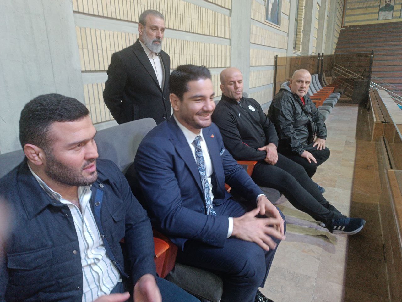 آکگول رئیس فدراسیون کشتی ترکیه به ایران آمد آکگول رئیس فدراسیون کشتی ترکیه به ایران آمد