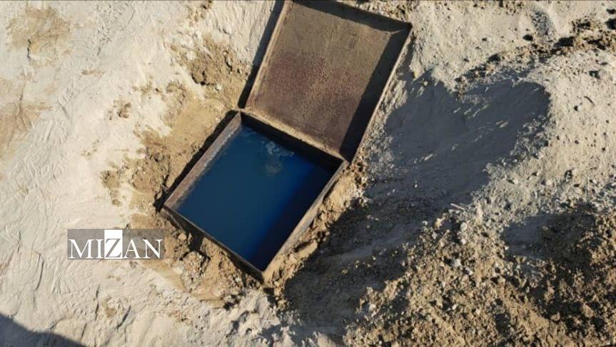 محل دپو ۸۴ هزار لیتر سوخت قاچاق در شهرستان سیریک استان هرمزگان کشف شد