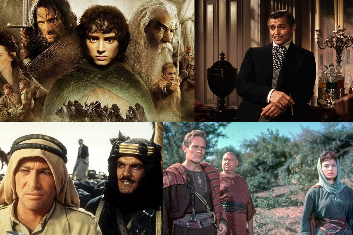 بهترین فیلم‌های حماسی تاریخ سینما | «بن هور» و «ارباب حلقه‌ها»