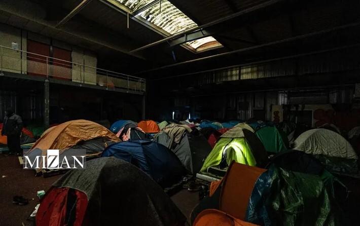 بلاتکلیفی کشنده مهاجران در سرمای زمستان کاله فرانسه