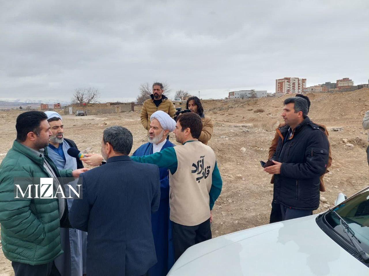 ورود دادگستری استان خراسان شمالی به رفع مشکلات پروژه نیمه تمام بلوار امام علی (ع)