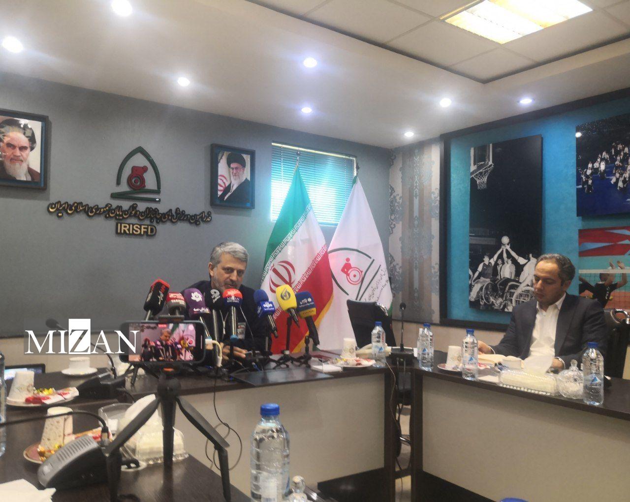 آغاز نشست خبری فدراسیون جانبازان و توان‌یابان با حضور کوهپایه‌زاده