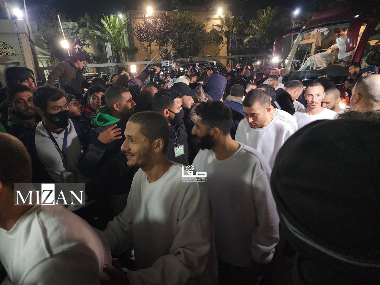 آزادی صد‌ها اسیر فلسطینی از زندان رژیم صهیونیستی