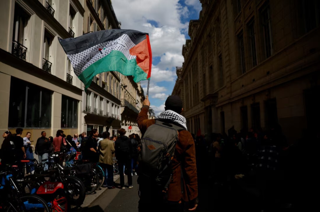 اعتراضهای دانشجویی به سوربن پاریس رسید اعتراضهای دانشجویی به سوربن پاریس رسید