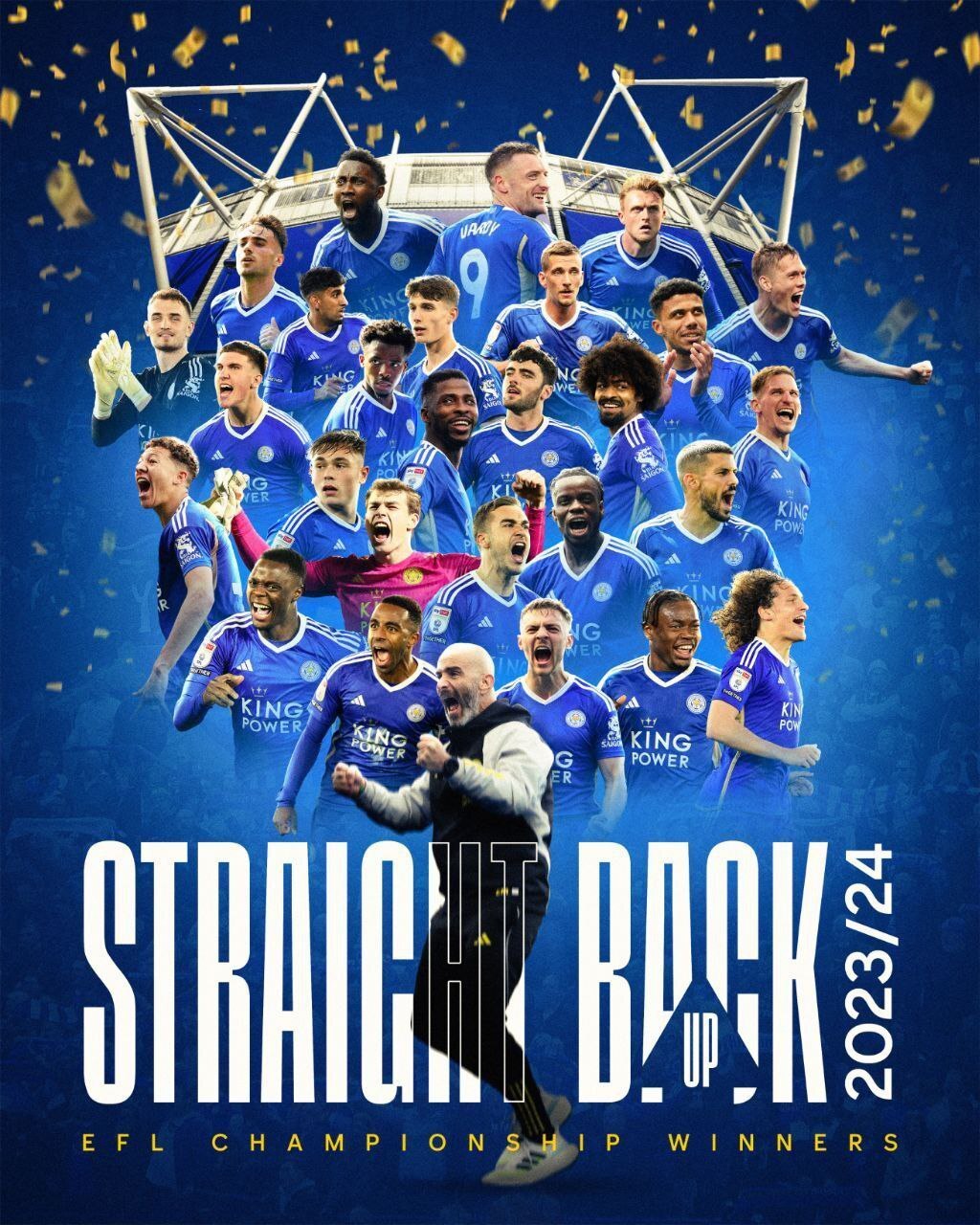 چمپیونشیپ انگلیس| پیروزی لستر مقابل پرستون با هنرنمایی واردی؛ بازگشت دوباره روباه‌ها به لیگ برتر