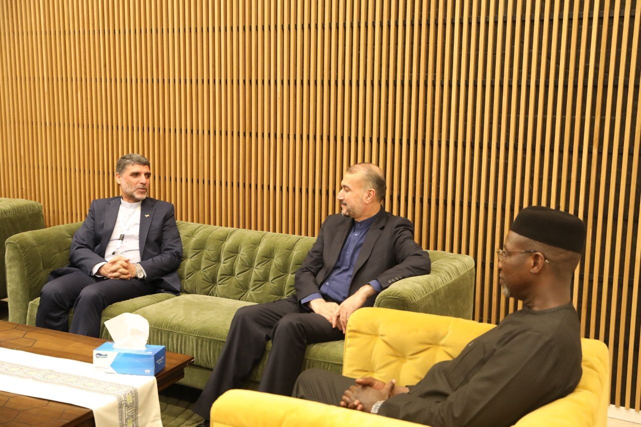 امیرعبداللهیان با مقام‌های گامبیا دیدار کرد