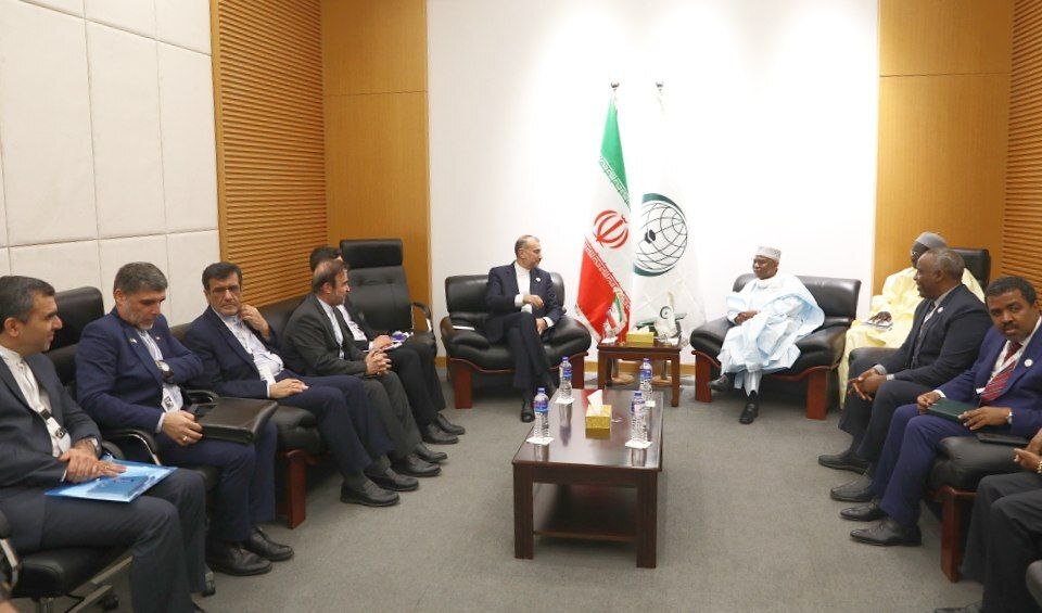 اجلاس سران سازمان همکاری اسلامی در بانجول؛ امیرعبداللهیان با همتایان مصری و عربستانی گفت‌وگو کرد