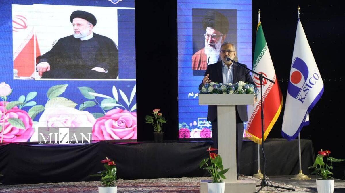 بازید معاون پارلمانی رئیس جمهور از پروژه پیشران فولاد کردستان و آهن اسفنجی بیجار