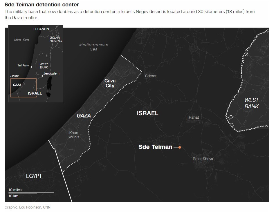 گزارش افشاگرانه سی‌ان‌ان از جزئیات شکنجه اسرای فلسطینی در بازداشتگاه‌های نظامی رژیم صهیونیستی