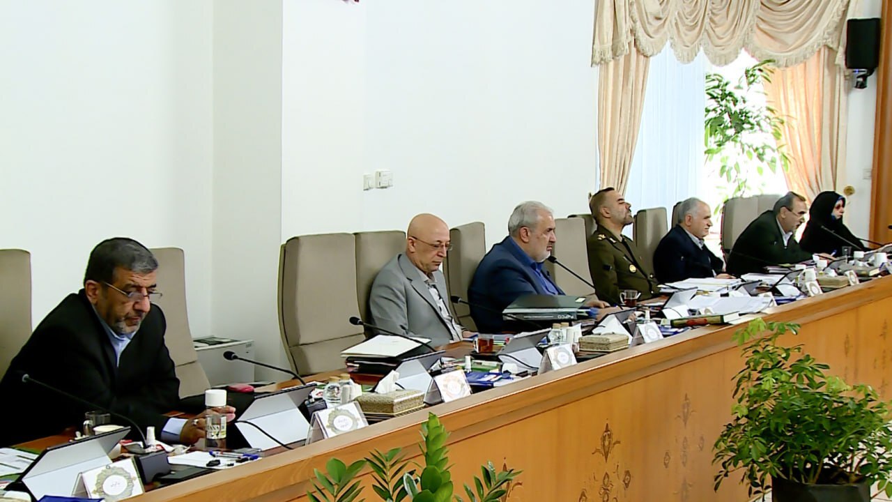 جلسه هیئت دولت به ریاست معاون اول رئیس‌جمهور برگزار شد
